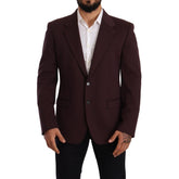 Dolce & Gabbana Purple Cotton Blazer -   -  Dolce & Gabbana.